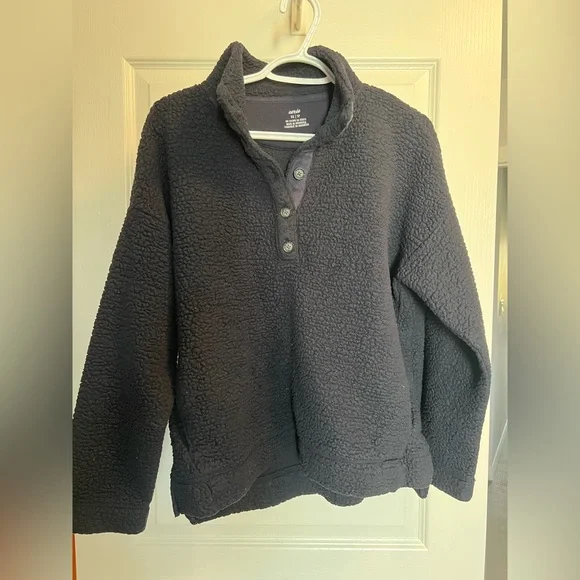 Aerie Sherpa Crewneck Sweater - Picture 3 of 4